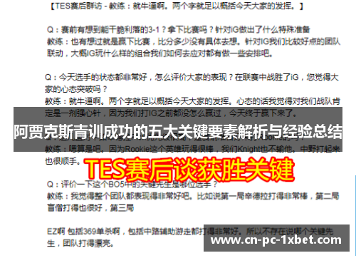 阿贾克斯青训成功的五大关键要素解析与经验总结